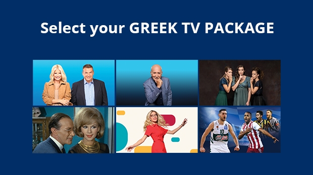 Select your GREEK TV PACKAGE